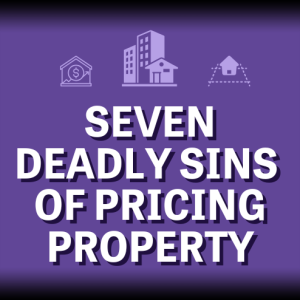 Seven Deadly Sins of Pricing Property | 2/12/26 | 12:30p-3:30p (3hrs) | AL