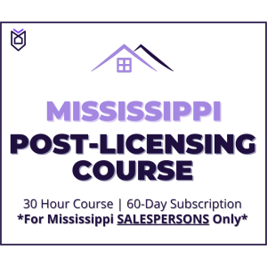 Mississippi Real Estate Salesperson Postlicensing