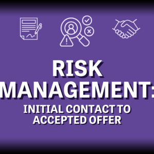 Risk Management | 8/24/26 | 9a-12p | (3hrs) | AL