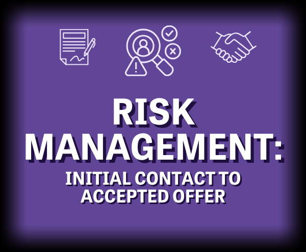 Risk Management | 8/24/26 | 9a-12p | (3hrs) | AL
